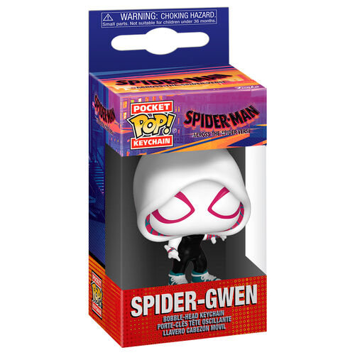 Llavero Pocket POP Marvel Spiderman Across the Spiderverse Spider-Gwen