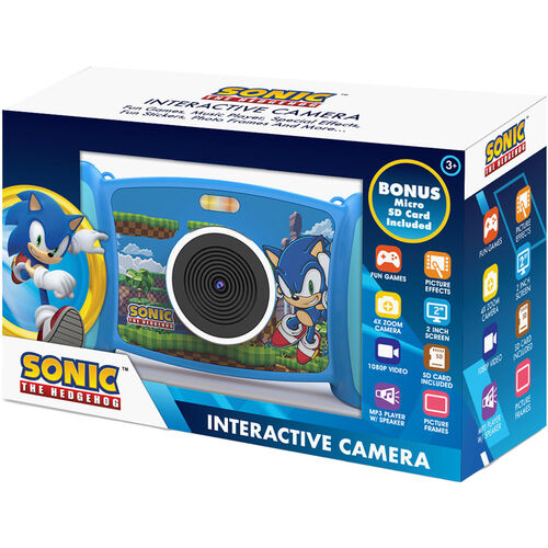 Camara interactiva Sonic The Hedgehog