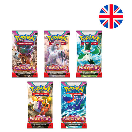 English Pokemon Scarlet and Purple Paldea Evoled assorted about trading cards