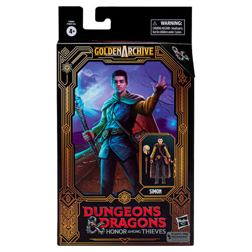 Figura Simon Honor Entre Ladrones Golden Archive Dungeons & Dragons 15cm