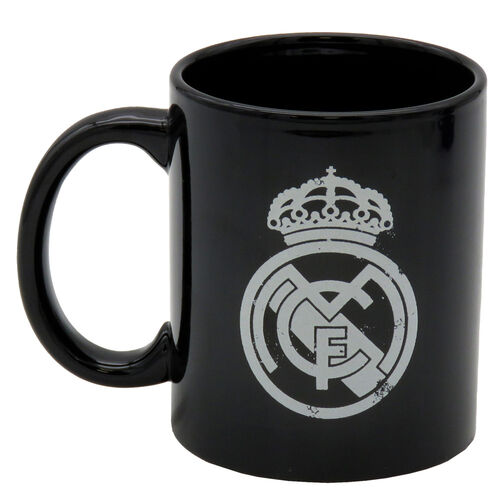 Real Madrid black ceramic mug 300ml