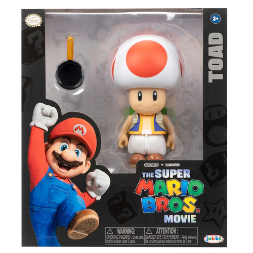 Super Mario Bros The Movie Toad figure 13cm