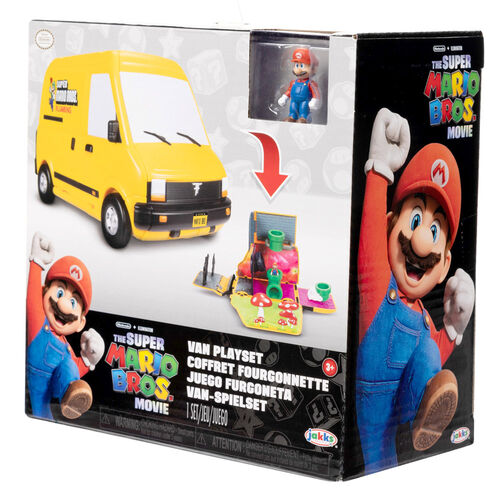 Playset mini + figura Super Mario La Pelcula Super Mario Bros
