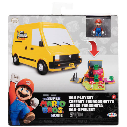 Playset mini + figura Super Mario La Pelcula Super Mario Bros