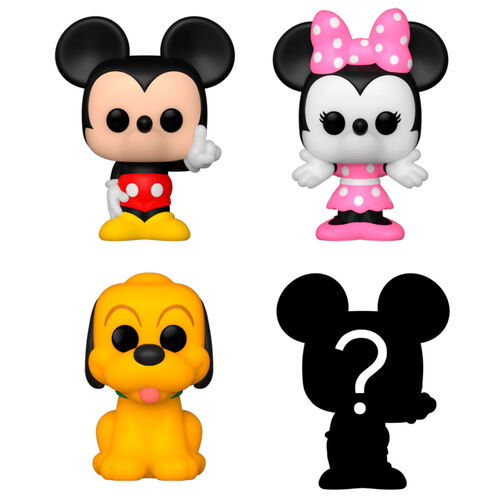 Blister 4 figuras Bitty POP Disney Mickey