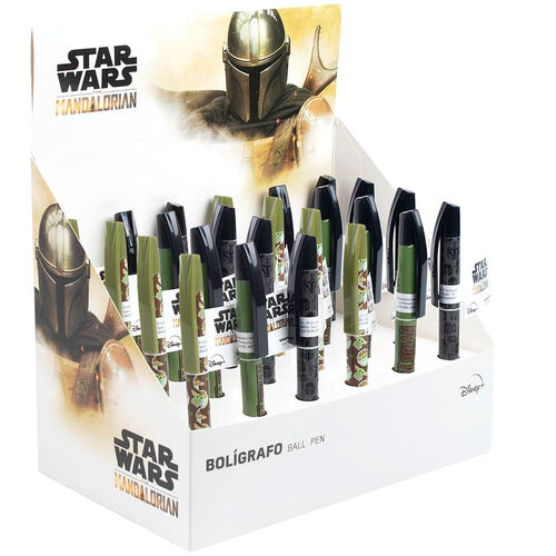 Display 24 pens Star Wars Mandalorian assorted