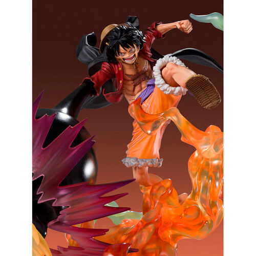 One Piece Luffy Red Roc  Figuarts Zero statue 45cm