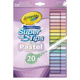 Blister 20 rotuladores lavables Crayola