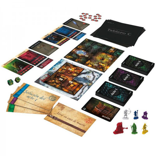 Spanish Dungeons & Dragons Caos en Neverwinter board game