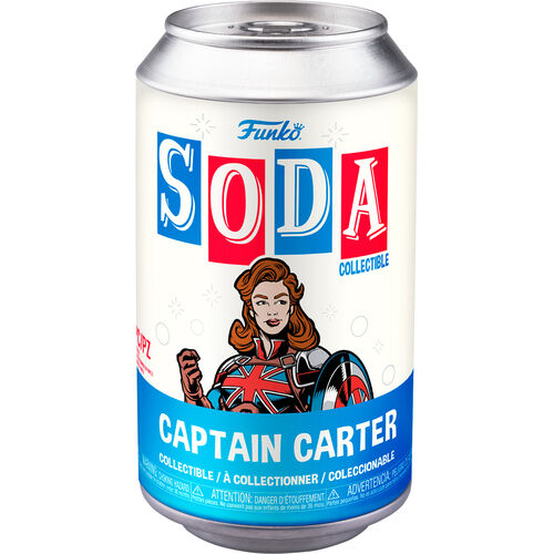 Figura Vinyl SODA Marvel What if Captain Carter  5 + 1 Chase