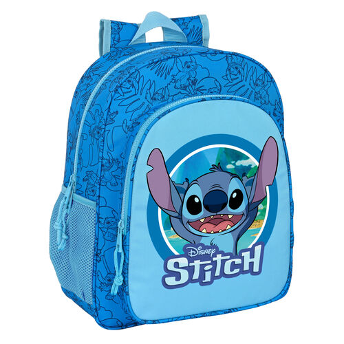 Mochila Stitch Disney 38cm adaptable