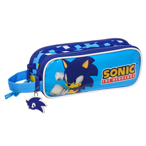 Sonic The Hedgehog doble pencil case