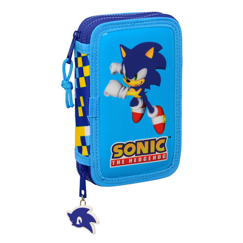 Plumier Speed Sonic The Hedgehog doble 28pzs