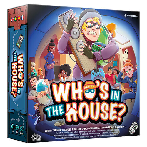 Who s inte house? board game