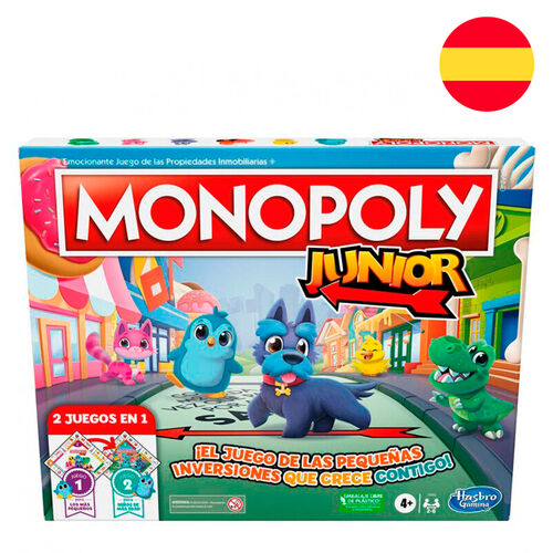 Juego mesa Monopoly Junior