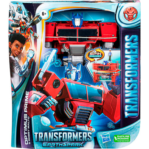 Figura Optimus Earthspark Transformers 20m