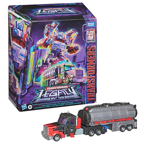 Figura Laser Optimus Prime Leader Class Legacy Transformers 18cm
