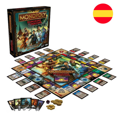 Spanish Dungeons & Dragons Monopol board game