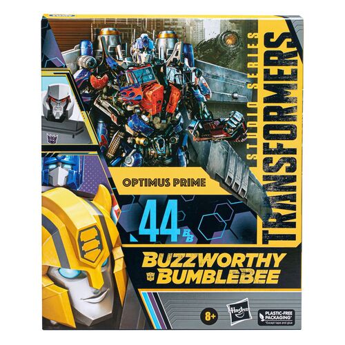 Figura Buzzworthy Bumblebee 44 Optimus Prime Transformers 22cm