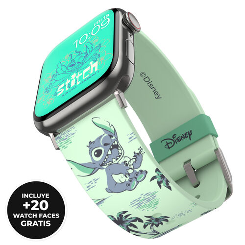 Disney Stitch Hawaiian Smartwatch strap + face designs