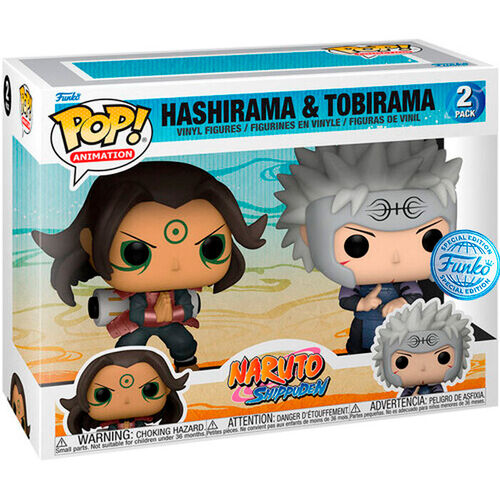 POP pack 2 figures Naruto Shippuden Hashirama & Tobirama Exclusive