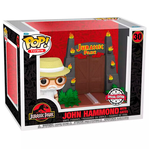 Figura POP Jurassic Park John Hammond Exclusive