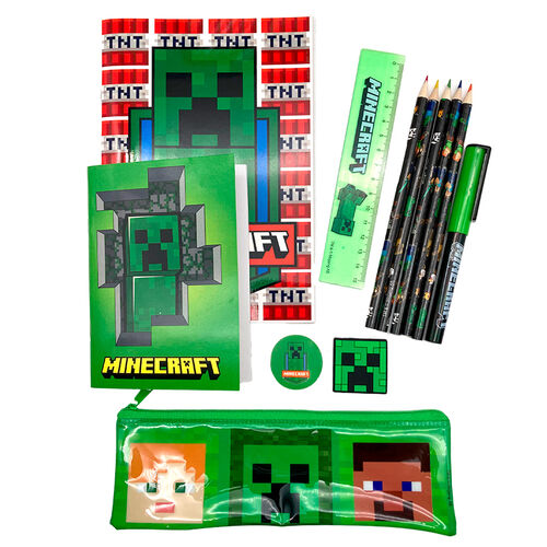 Minecraft TNT stationery set