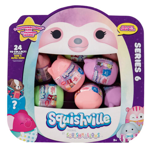 Squishmallows series 6 egg surprise assorted 5cm