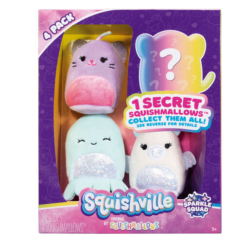 Squishmallows plush toy set assorted 5cm