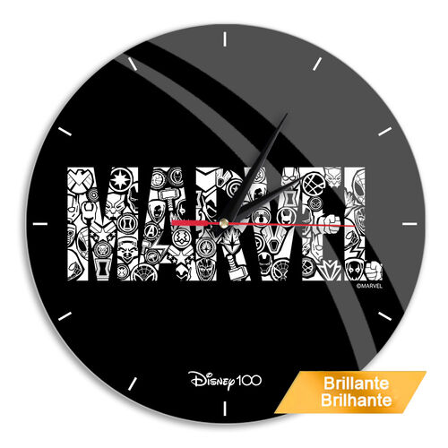 Marvel Logo wall clock