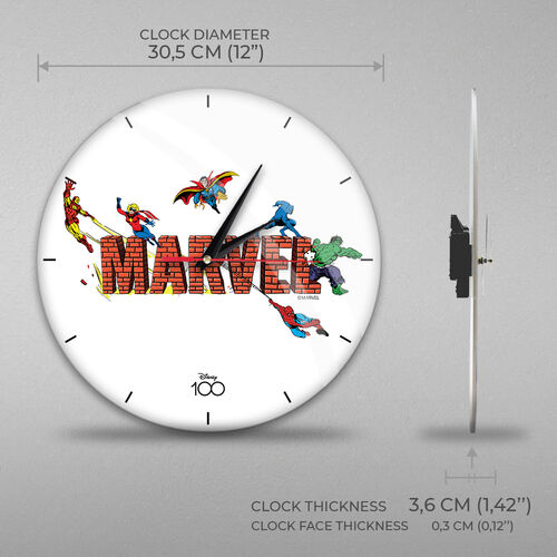 Marvel Superheroes wall clock