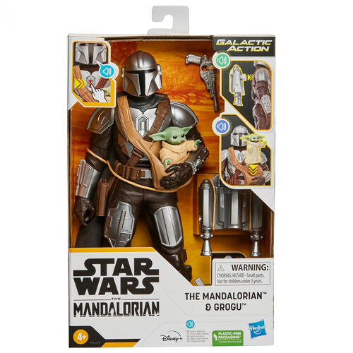Figura Mandalorian & Grogu The Mandalorian Star Wars 30cm