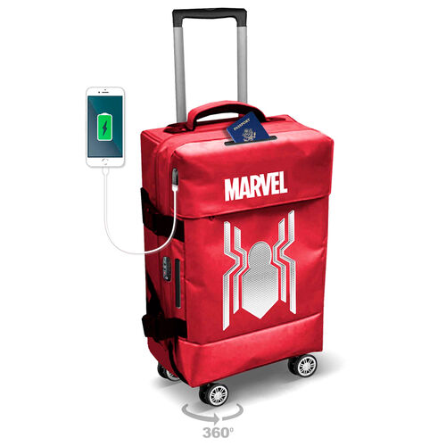 Marvel Spiderman trolley suitcase 55cm