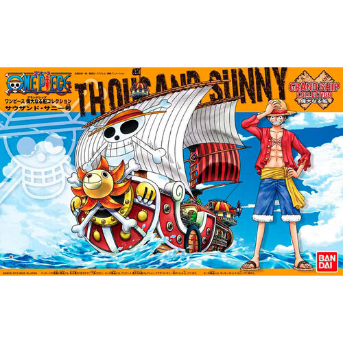 One Piece Ship Collection Grand Thousand Sunny Model Kit figure 30cm