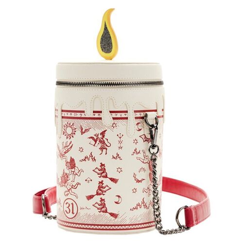 Loungefly Hocus Pocus Black flame candle shoulder bag
