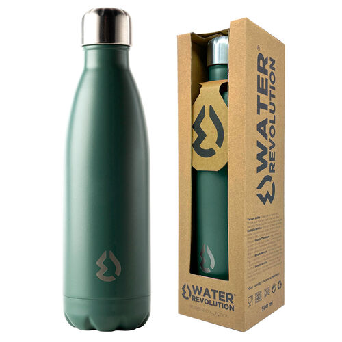 Botella Verde Water Revolution 500ml