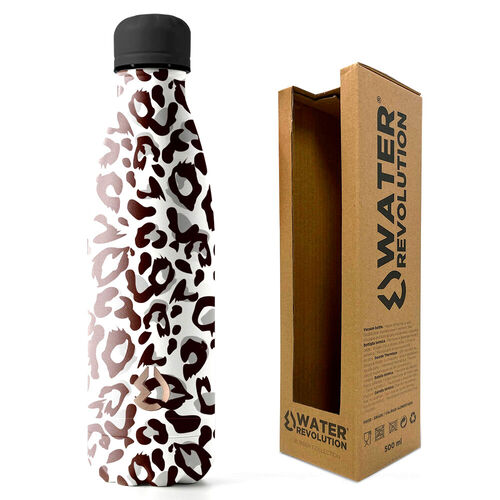 Water Revolution Leopard water bottle 500ml