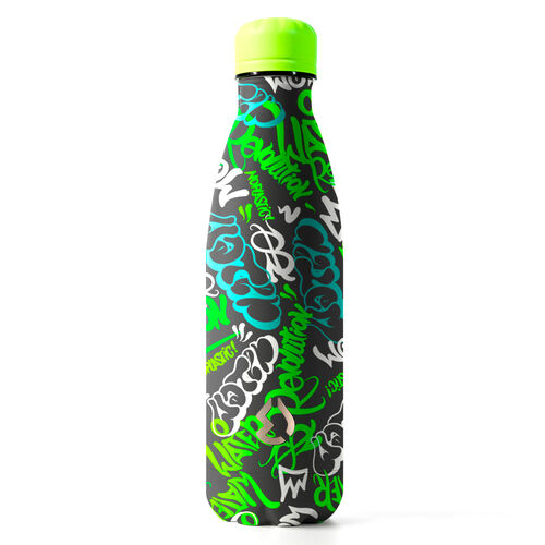 Water Revolution Graffiti water bottle 500ml