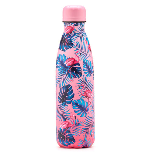 Water Revolution Pink Flamingo water bottle 500ml