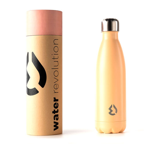Water Revolution Peach water bottle 500ml