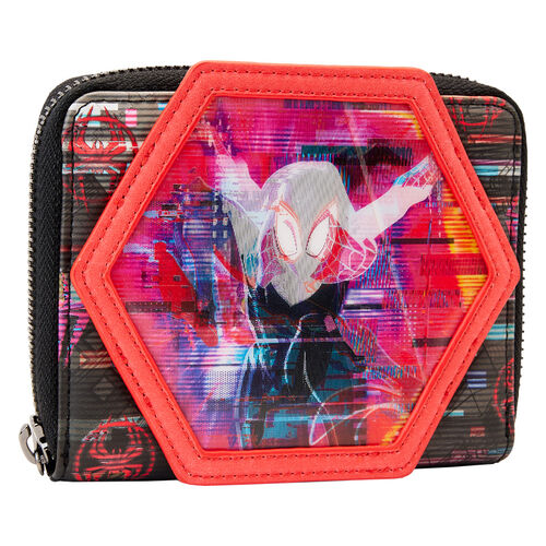 Loungefly Marvel Spiderman Across the Spider-Verse Lenticular wallet