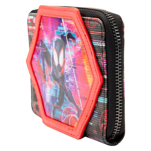 Loungefly Marvel Spiderman Across the Spider-Verse Lenticular wallet