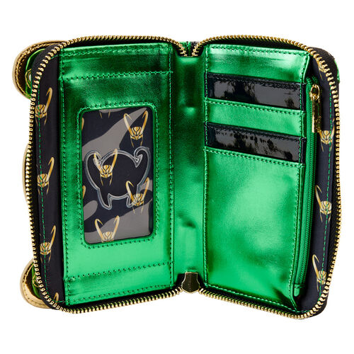 Loungefly Marvel Loki metallic wallet