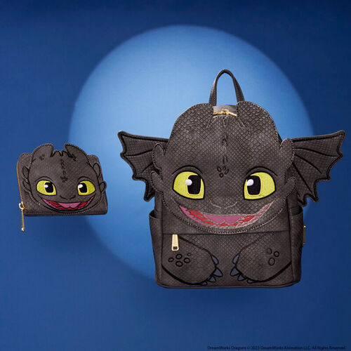 Loungefly How to Train Your Dragon Toothless backpack 25cm