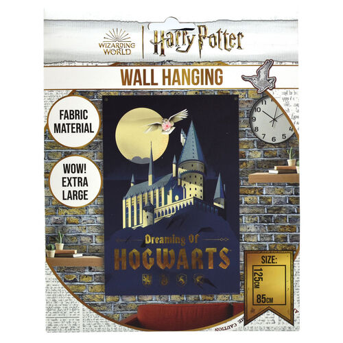 Harry Potter Hogwarts Fabric poster