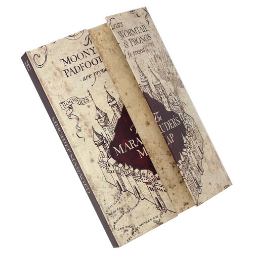 Harry Potter Marauders Map A5 noteboook