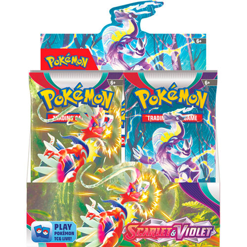 English Pokemon Scarlet & Violet Collectible card game envelope assorted