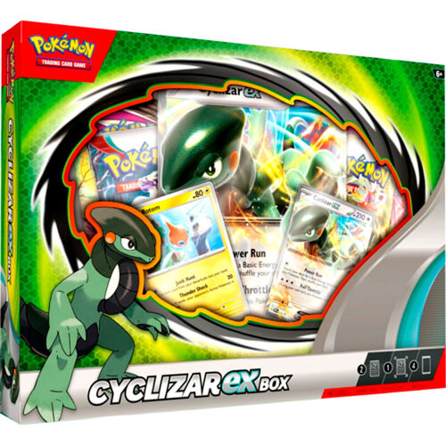 Blister juego cartas coleccionables Cyclizar Ex Pokemon ingles