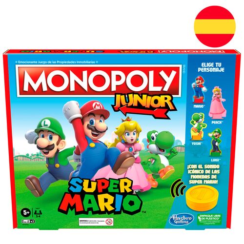 Juego Monopoly Junior Super Mario espaol