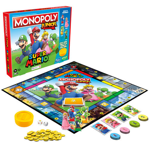 Juego Monopoly Junior Super Mario espaol